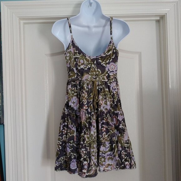 Free People Beaded Sequin Short Sundress Sleeveless Pockets - Picture 10 of 15